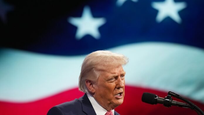 El presidente de Estados Unidos, Donald Trump