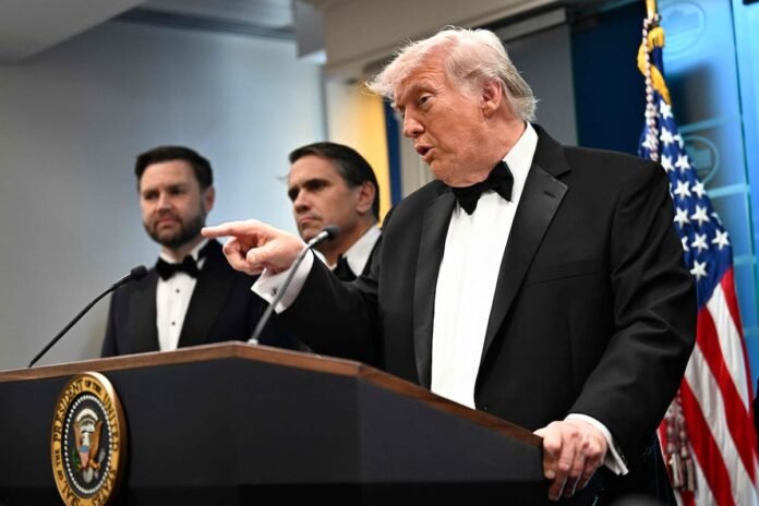 El presidente estadounidense Donald Trump