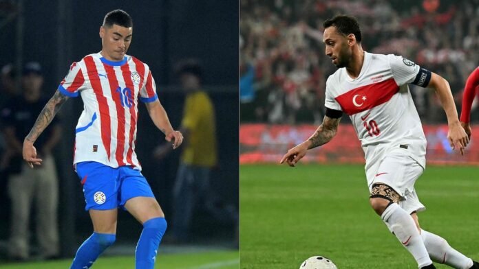 Paraguay y Turquía se miden en su segundo partido del Mundial, perteneciente al grupo D