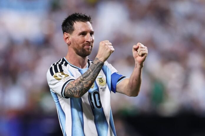 Lionel Messi, el capitán y emblema de la selección argentina, demostró que sigue en plena vigencia